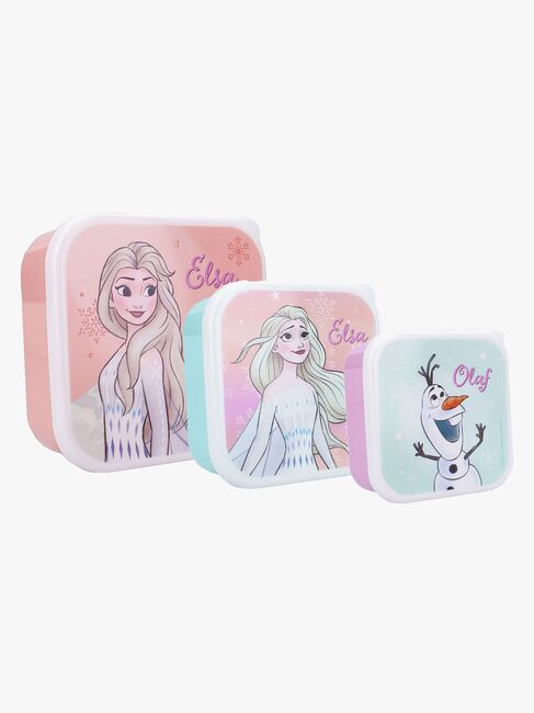 Disney Frozen Madkasser Let's Eat 3-i-1, Pink
