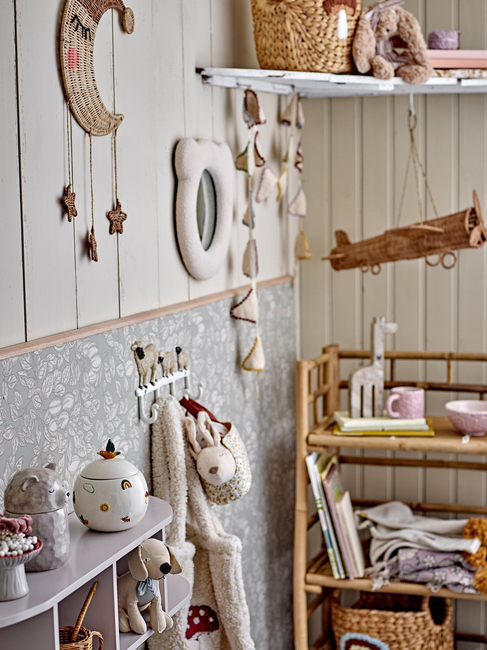 Bloomingville Baily Spejl, White