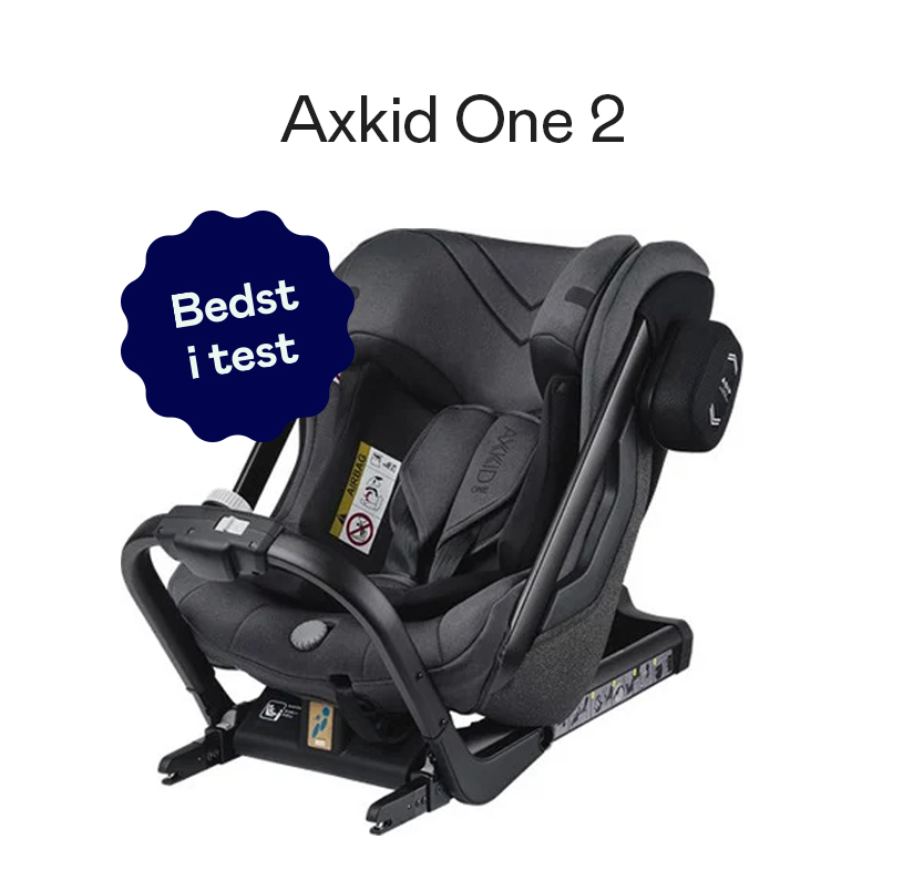 Autostol Axkid One 2 med bedst i test mærke.