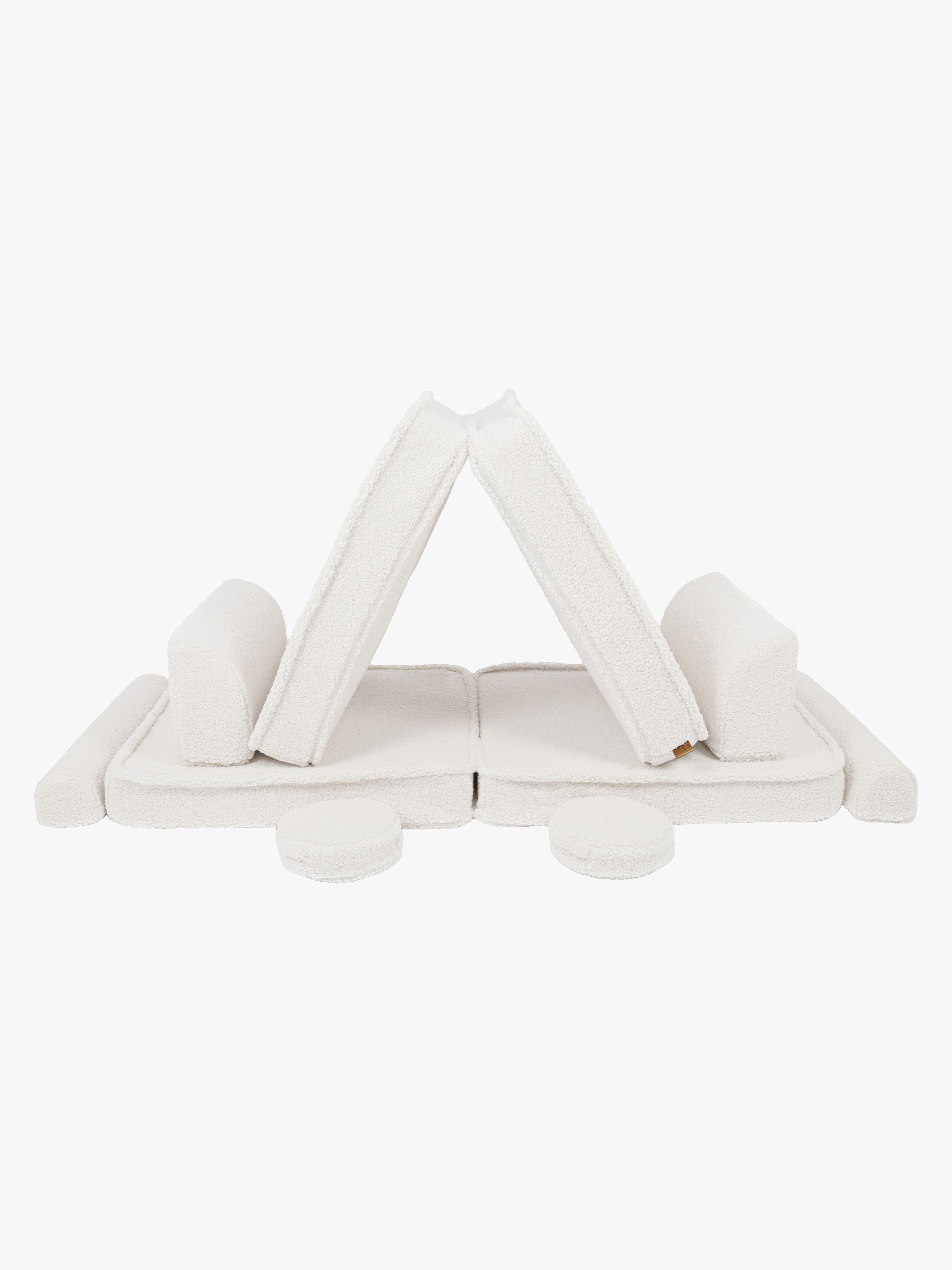 Meowbaby Play Bearly Premium Bygbar Sofa, Cremefarvet, Børnemøbler, Indretning børneværelse