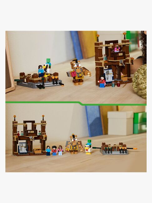 LEGO Minecraft 21272 Skovpalæets kampring