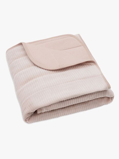 Jollein Tæppe 75x100 cm Velvet Rib, Wild Rose