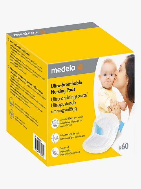 Medela Ultra Breathable Ammeindlæg 60-Pak