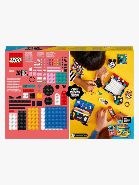 LEGO DOTS 41964 Mickey Mouse og Minnie Mouse skolestart-projektæske