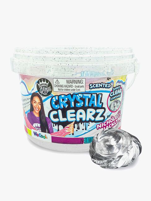 Compound Kings Crystal Clearz  Gennemsigtigt Slime 1,2 kg