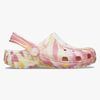 Crocs Classic Glow Marbled Clogs, Daylily/Multi