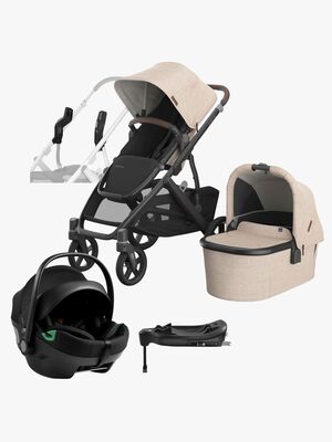 UPPAbaby Vista V3 Duovogn inkl. Axkid GOKID Autostol Baby & Base, Liam