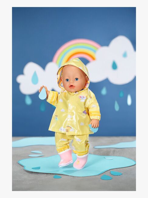 BABY born Dukketøj Regnsæt 43 cm