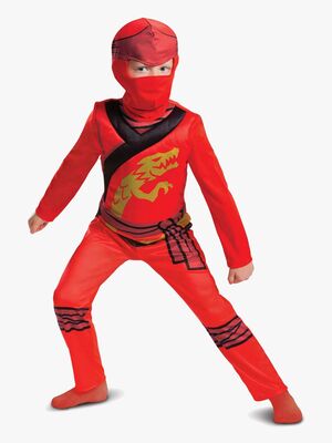LEGO Ninjago Kai Kostume med Maske