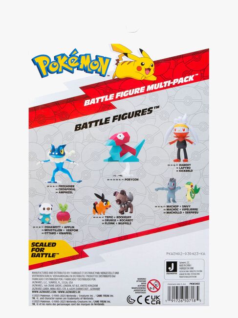 Pokémon Battle Figure Gen IX Figursæt 4-Pak