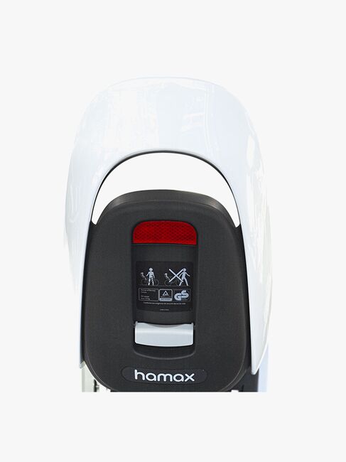 Hamax CARESS Cykelstol inkl. Adapter, Grey/White/Black