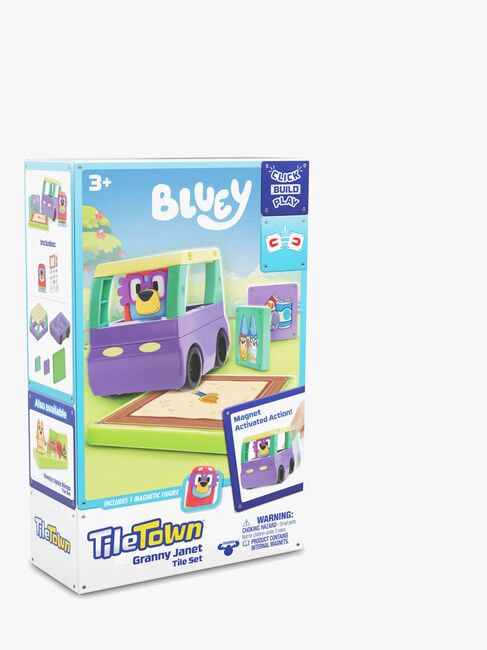 Tile Town Bluey Magnetisk Byggesæt Booster-Pack