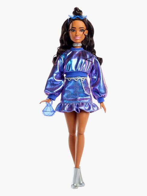 Barbie Deluxe Style Dukke i Blå Outfit