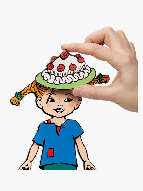 Pippi Magnetdukke Skiftetøj