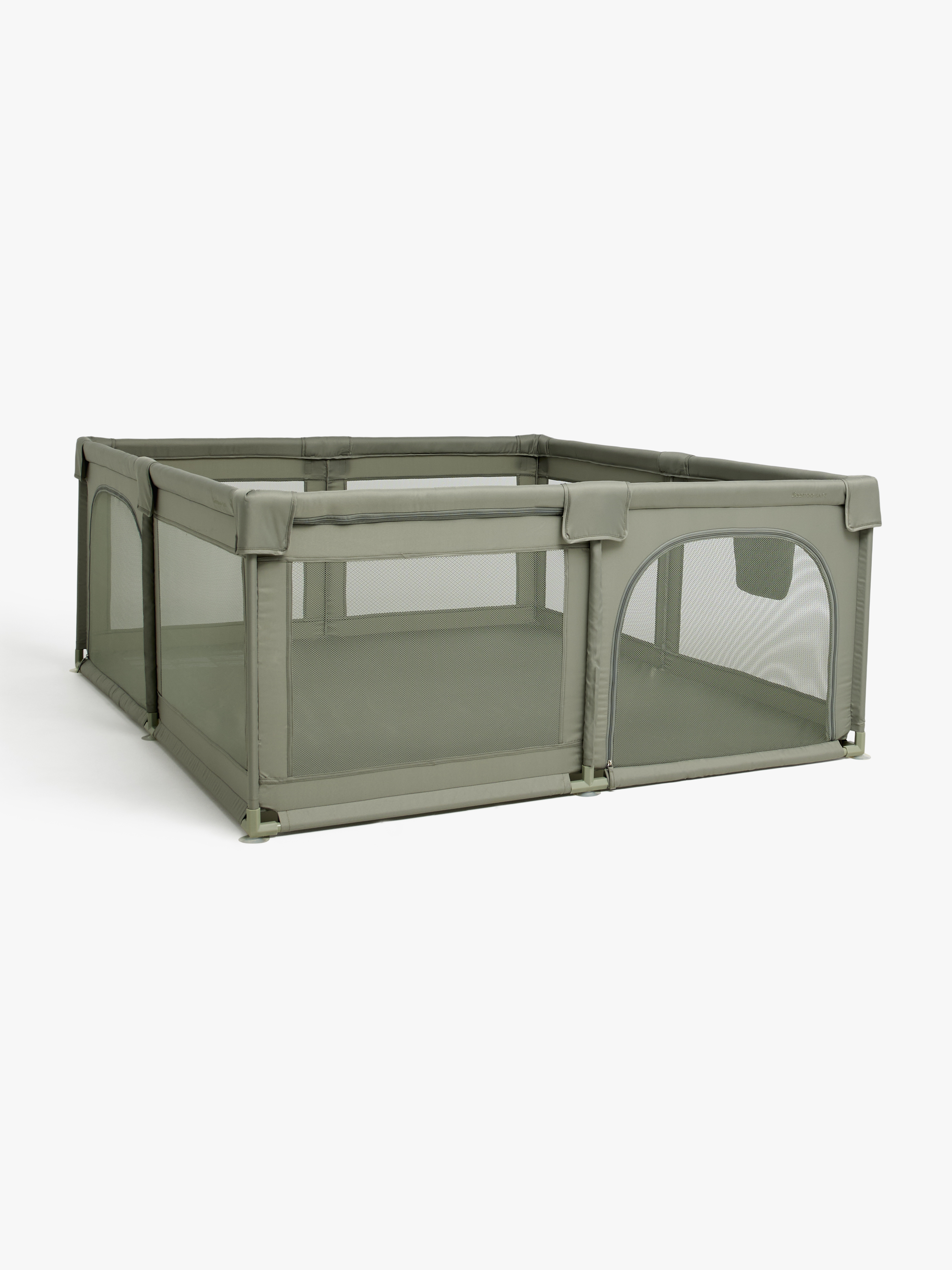 Beemoo SAFE Space XL Kravlegård 180 X 150, Soft Green
