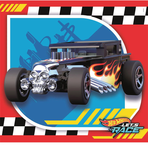 Clementoni Hot Wheels Puslespil 3x48