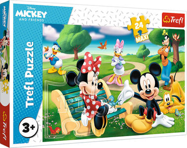 Trefl Disney Maxi Puslespil Mickey Mouse 24 Brikker