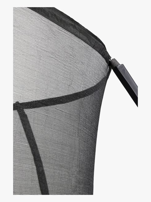 Pinepeak Trampolin inkl. Sikkerhedsnet 274x396 cm, Sort