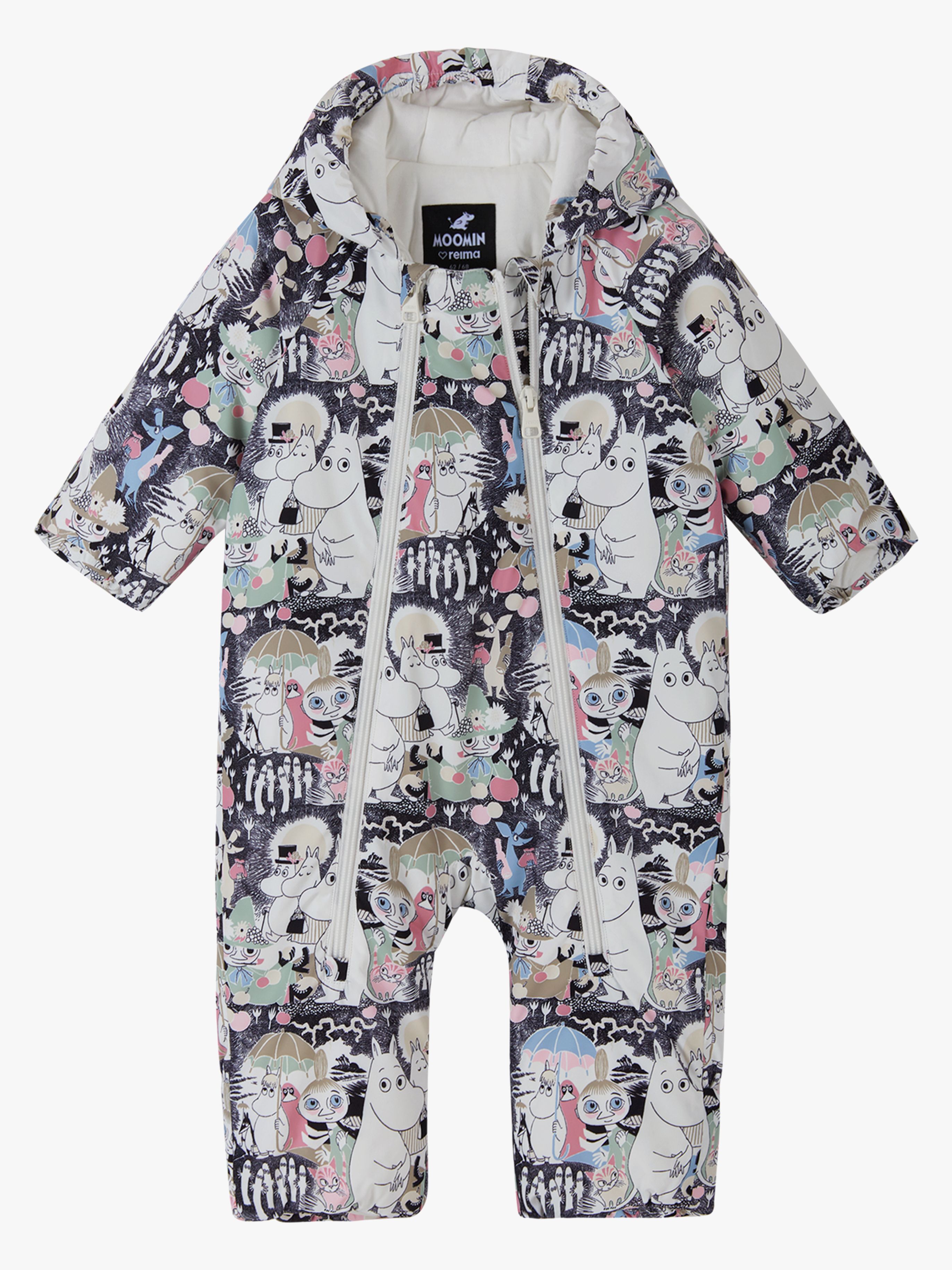 Reima Moomin Knytte Baby Flyverdragt, Off White, 62-68