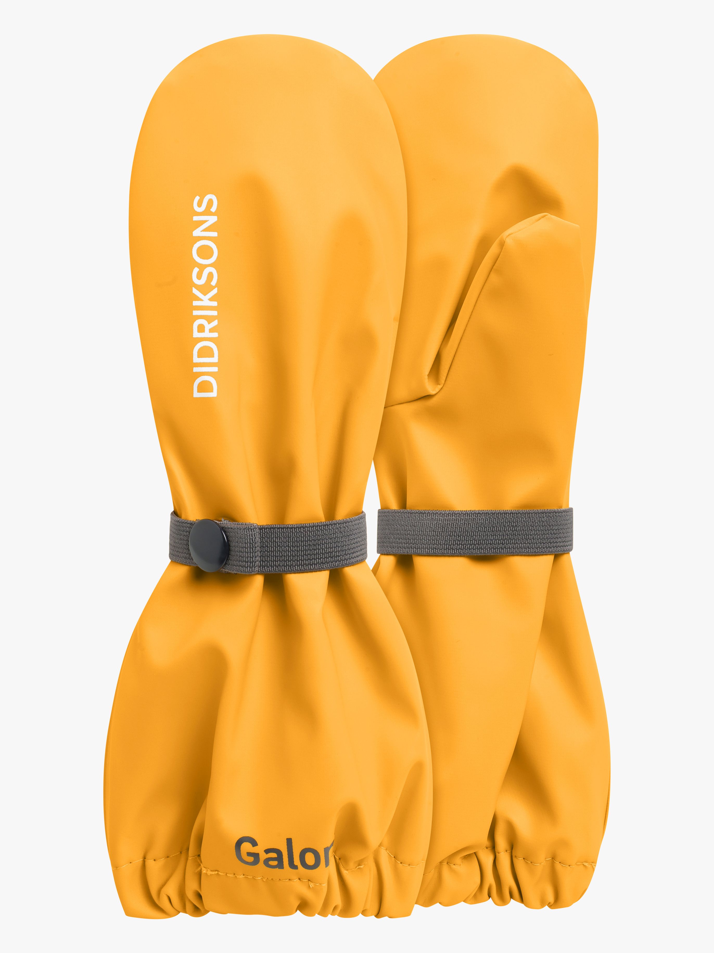 Didriksons Pileglove  Forede Regnvanter, Oat Yellow, 2-4 år, Regntøj børn