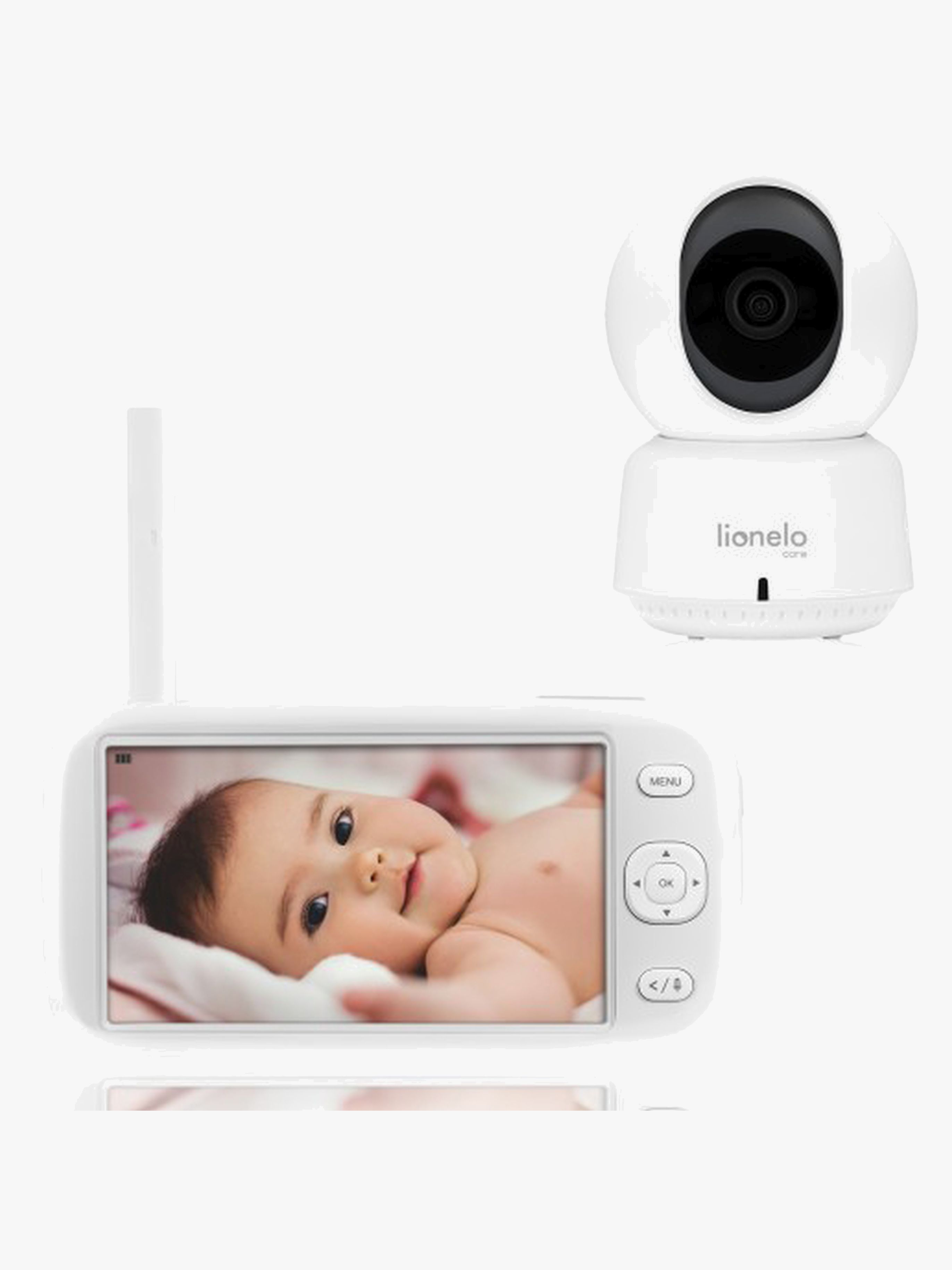Lionelo Babyline 9.1 Babyalarm, Hvid