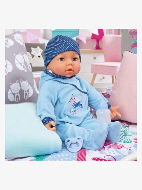 Bayer Design Hello Baby Boy  Interaktiv Dukke