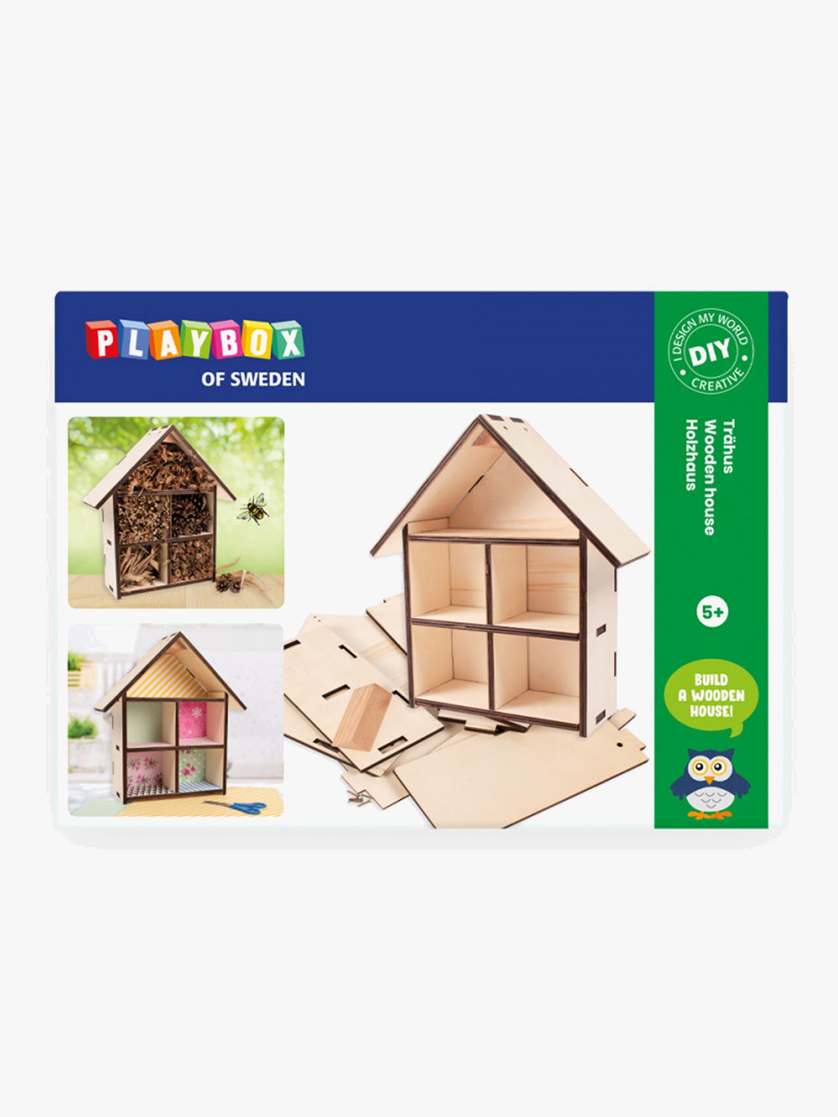 Playbox Krea Sæt Træhus