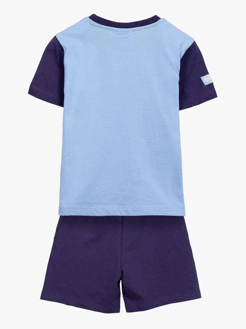 Bluey T-shirt & Shorts Sæt, Blå