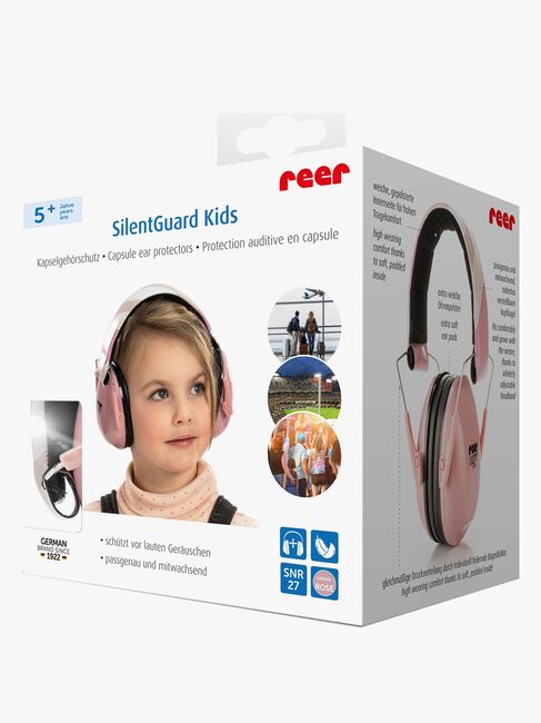 Reer SilentGuard Børn Høreværn, Pink