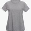 Boob Vente/Amme T-Shirt, Grey Melange