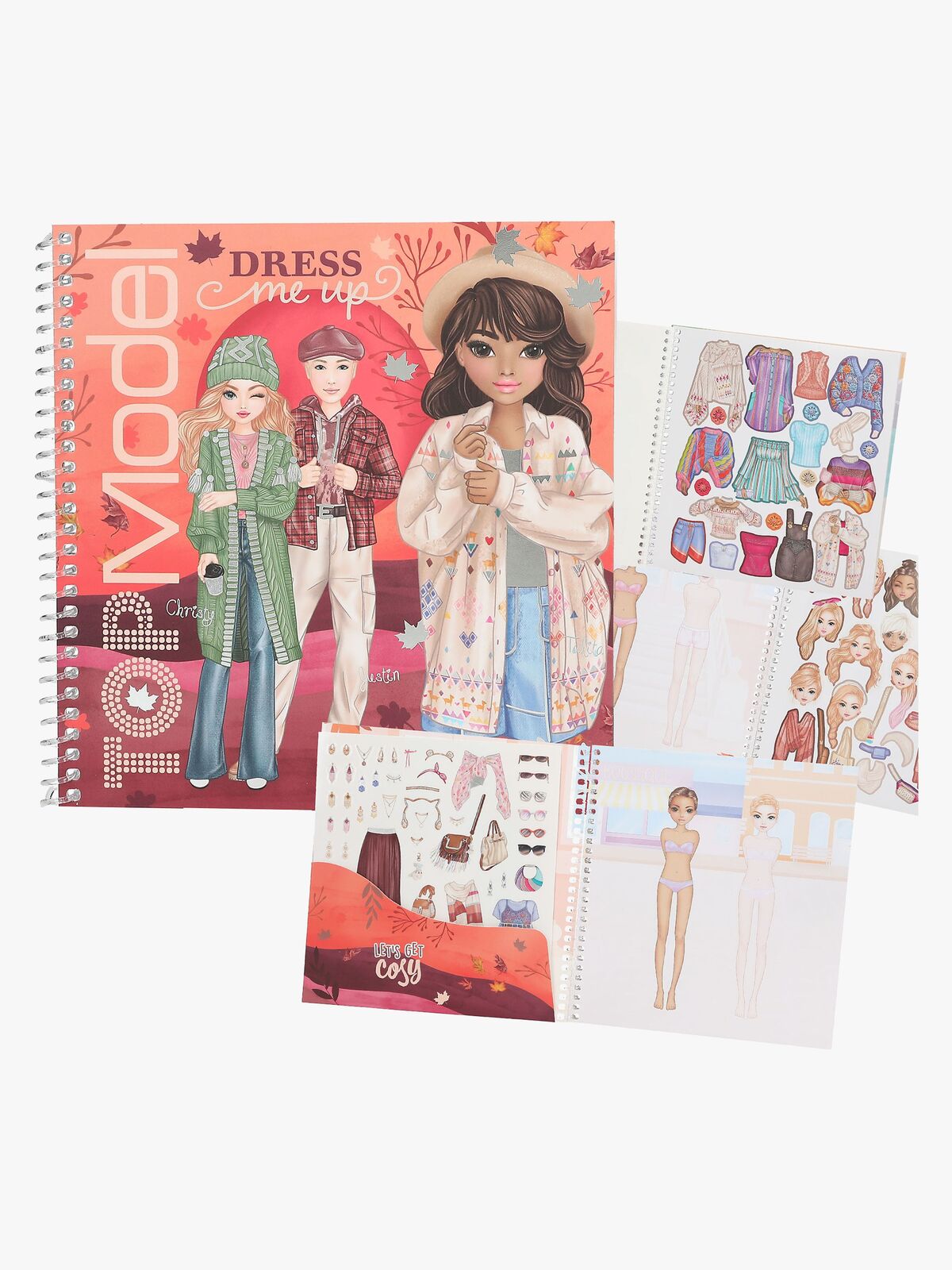 TOPModel Dress Me Up Klistermærkebog Cosy