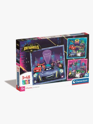 Clementoni Batwheels Puslespil 3x48