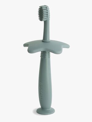 Mushie Star Baby-tandbørste, Cambridge Blue