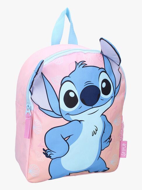 Disney Stitch Rygsæk Fluffy Friends 9L, Pink