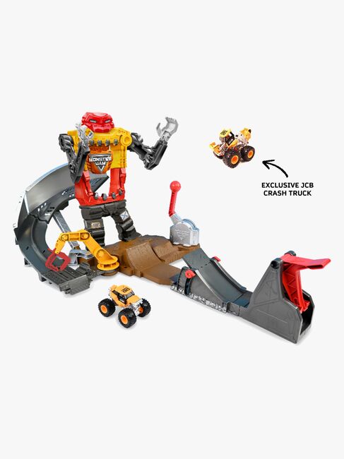 Monster Jam 1:64 Smash & Bash Smashbot Legesæt