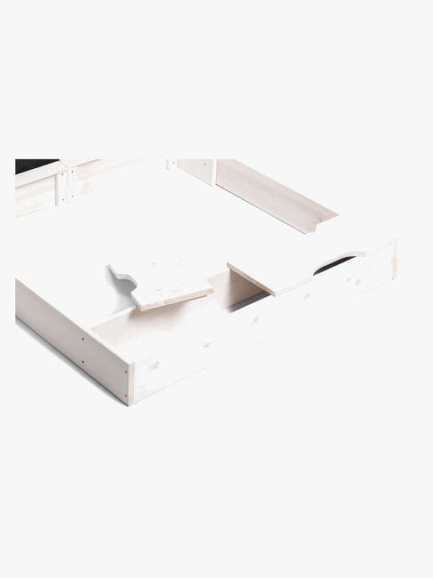 Woodlii Sandkasse m. Tavle, Hvid