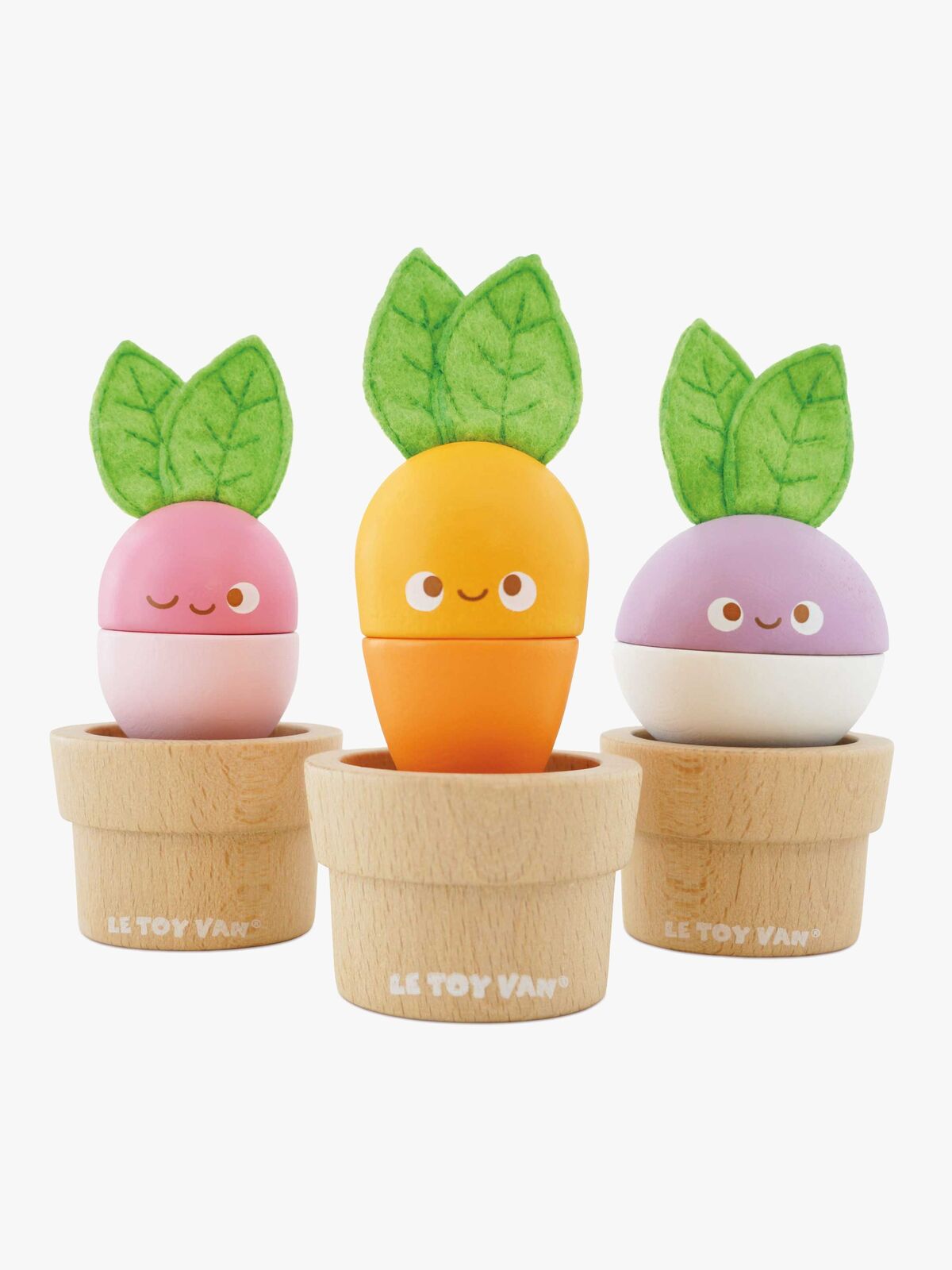 Le Toy Van Grøntsager i Træ 3 Stk.
