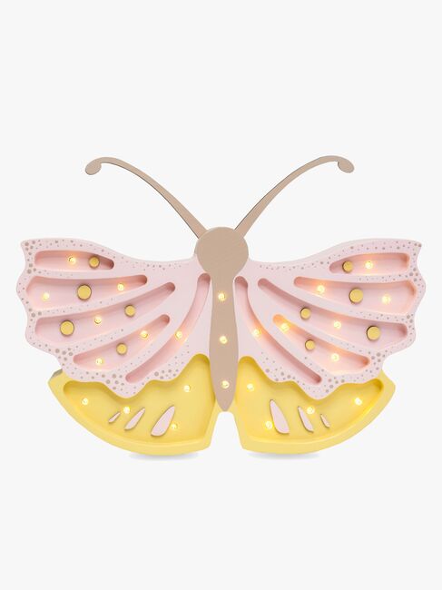 Little Lights Lampe Sommerfugl, Pink