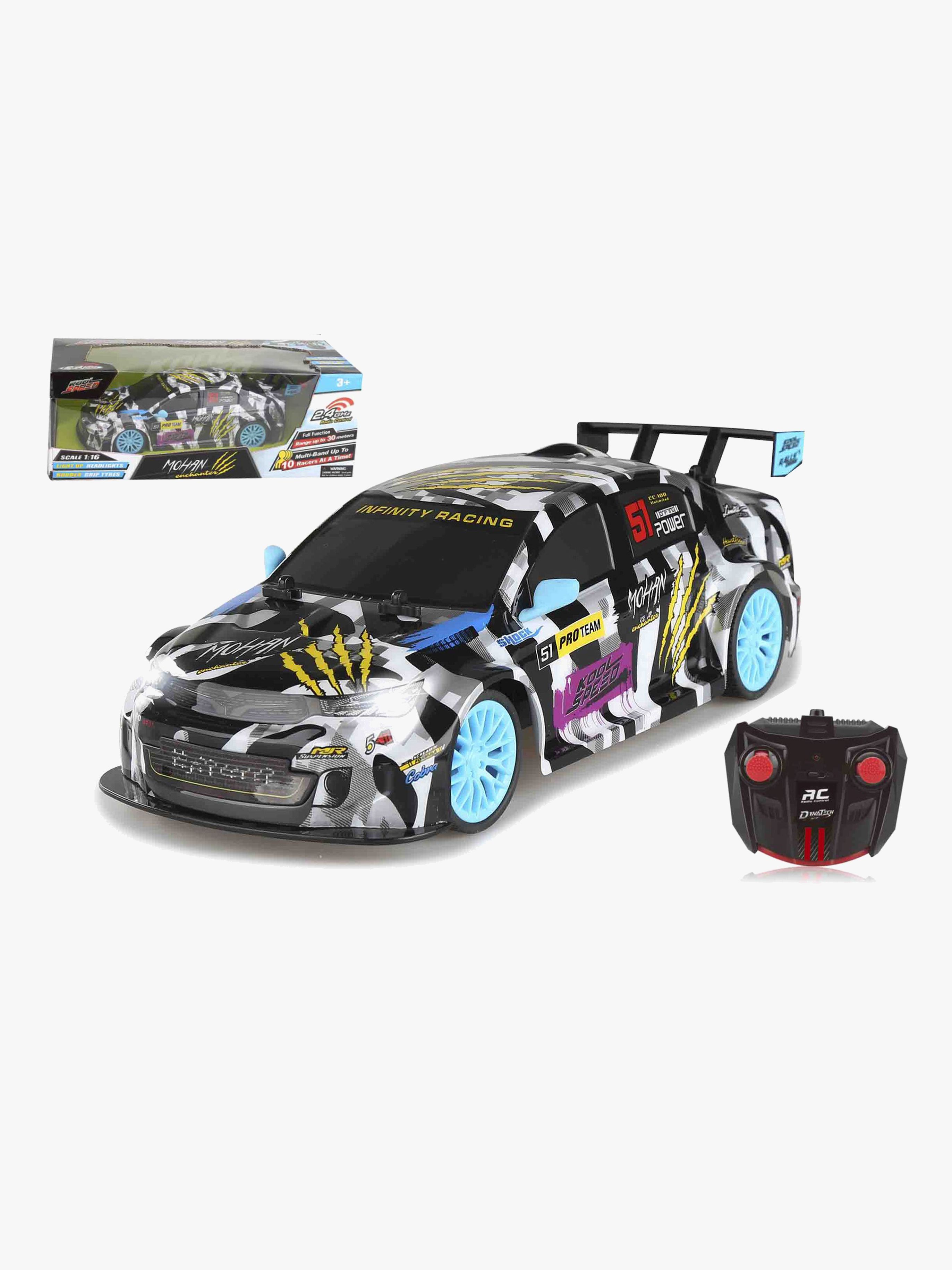 Koolspeed Mohan Elbil RC Racer 1:16, El bil til børn