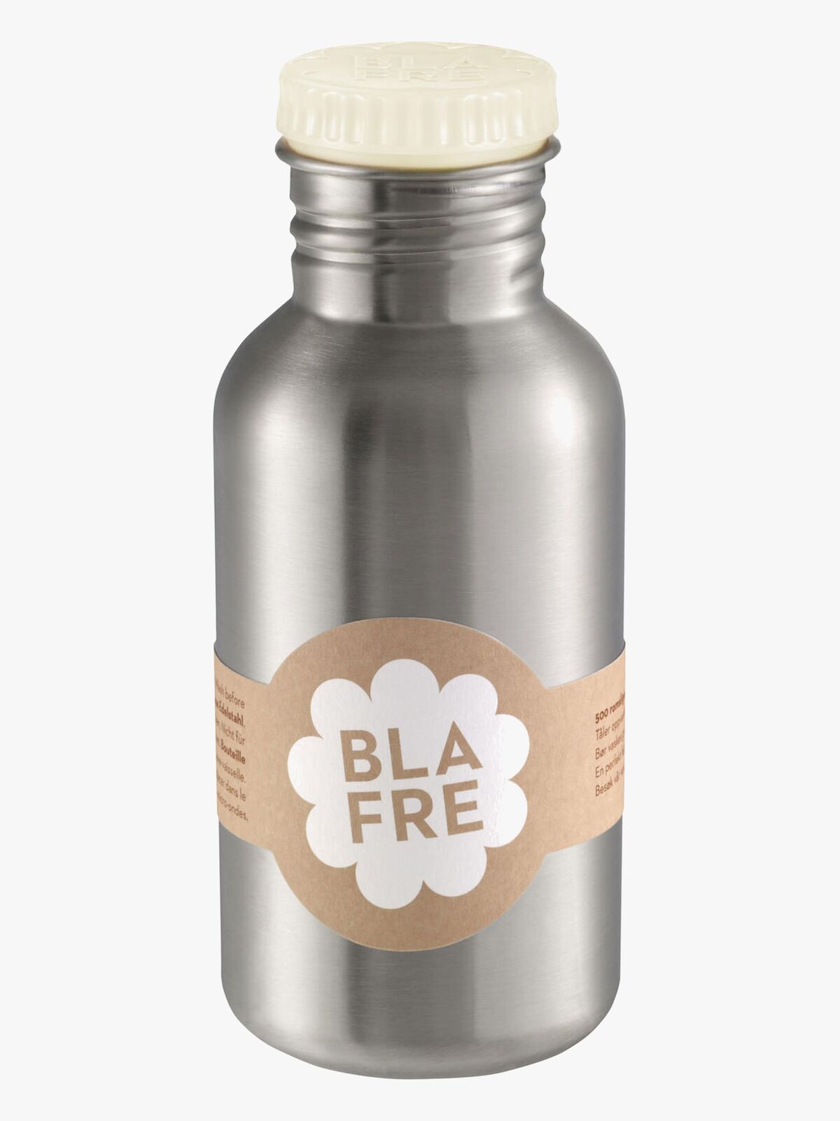 Blafre Stålflaske 500 ml, Beige