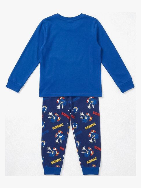 Sonic Pyjamas Sæt, Blå 2900003619-56-4656_4a.jpg
