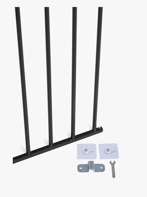 Beemoo SAFE Protect Forlængerdel til Sikkerhedsgitter 30 cm, Black