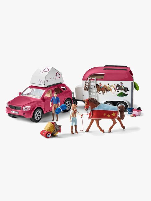 Schleich 42535 Eventyr m. bil og hestetrailer