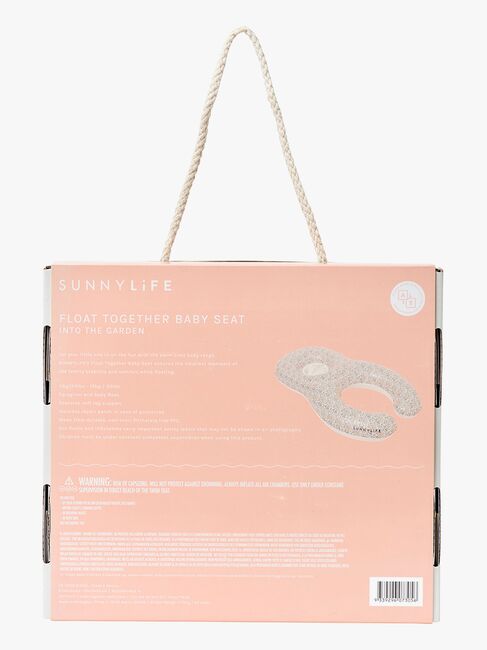 SUNNYLiFE Baby Float Together-  Oppustelig Flydemadras, Into the Garden