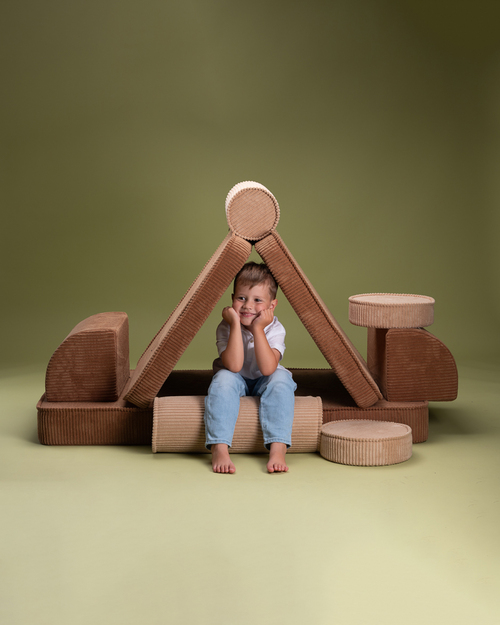 Wigiwama Play Bygbar Sofa 78x132 cm, Toffee