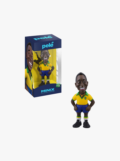 Minix Fodbold Samlerfigur Pelé Brazil