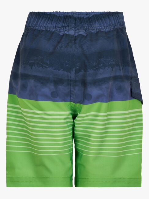 Color Kids Badeshorts, Grøn/Blå
