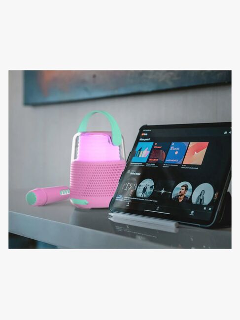 MOB Karaokesæt med Mikrofon, Pink