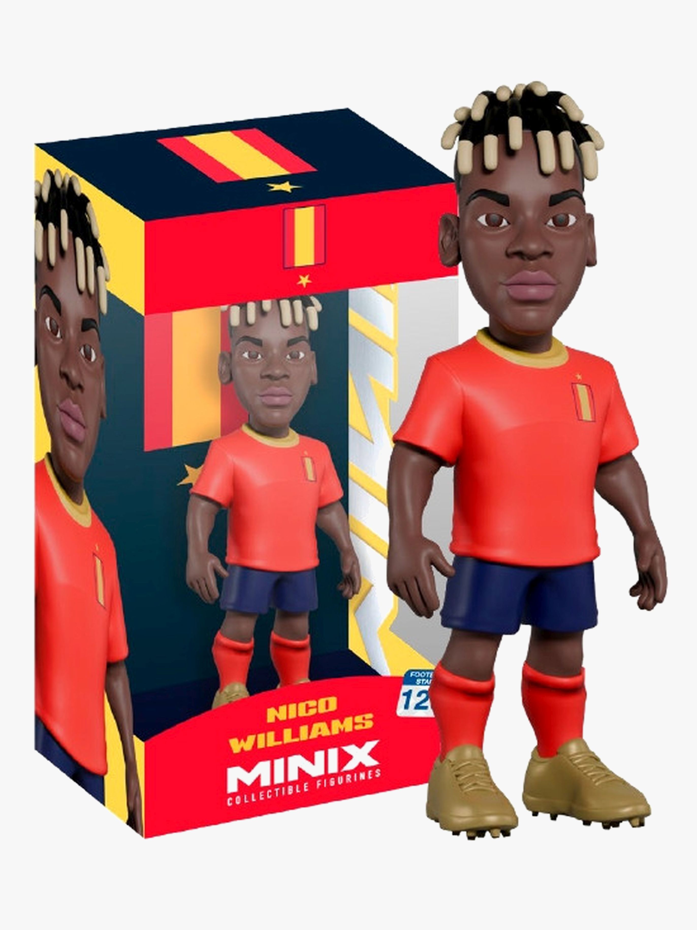 Minix Fodbold Samlerfigur Nico Williams Spain