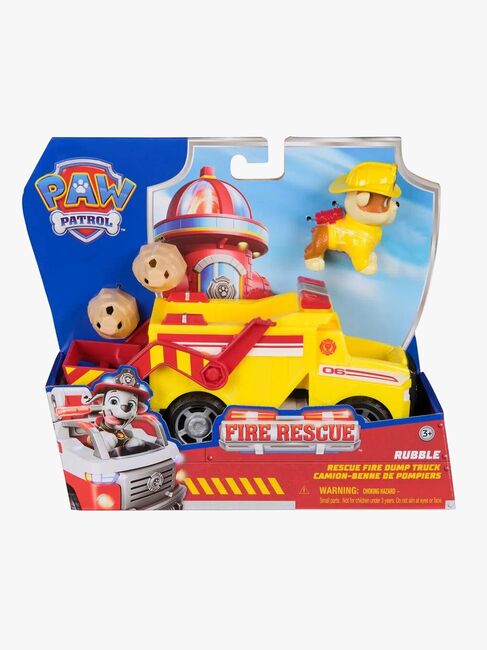 Paw Patrol Fire Rescue Transportmiddel Rubble